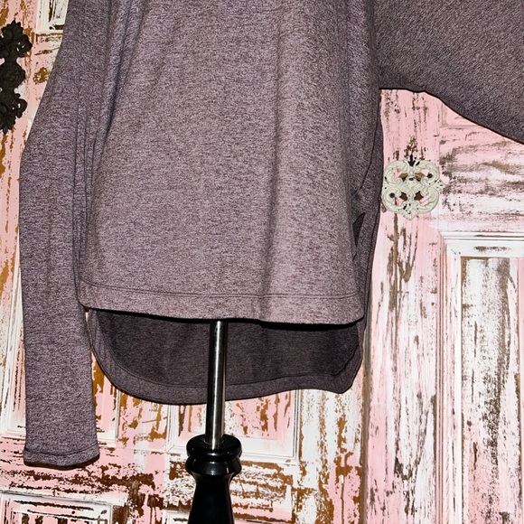 Athleta Burgundy/brown Pullover Hoodie - Picture 2 of 7